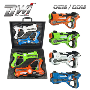 Mainan Pistol Laser Inframerah, Permainan Tim Dalam dan Luar Ruangan untuk 2 Pemain dengan Suara Laser oleh DWI Dowellin - Product Image 1