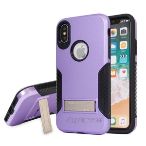2 in 1 Hybrid Cavalletto Duro della Cassa Del Telefono Per il <span class=keywords><strong>iphone</strong></span> <span class=keywords><strong>XS</strong></span> 5.8 pollice Shockproof Della Copertura Posteriore 2018 - Product Image 1