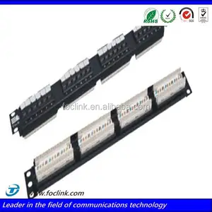 HOT New product High Quality cat5e 24 port patch panel with high quality