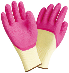 Guanti da lavoro all'ingrosso OEM rivestiti in lattice giallo cotone comprano dalla cina Online - Product Image 4