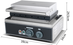 Meilleure machine à gaufres professionnelle pour le maïs et les hot-dogs, machine à gaufres en bâtonnets FY-216, gaufres commerciales - Product Image 2