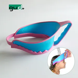 방수 아이 목욕 모자 실리콘 샴푸 플라스틱 샤워 캡 샤워 캡