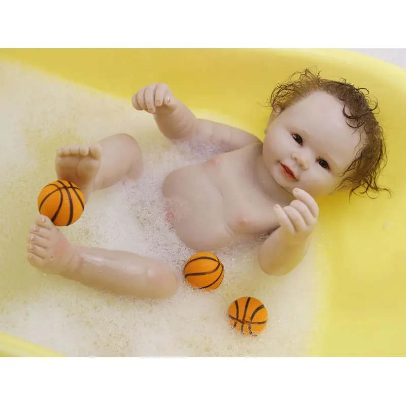 50 سنتيمتر محاكاة لينة سيليكون واقعية الطفل المولود طفل دمية بلاستيكية مخصصة