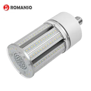 ROMANSO UL ROHS-bombilla LED mazorca de maíz, 100W, 120W, IP65, 30W, 40W, 50W, E27, E39, E40, lámpara de maíz