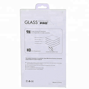 Emballage de <span class=keywords><strong>téléphone</strong></span>, emballage de vente au détail de téléphones mobiles, emballage personnalisé de protection d'écran, boîte d'emballage en verre trempé - Product Image 5
