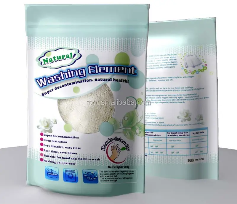 Eco super cleaner laundry detergent powder/washing elements