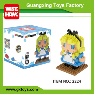 <span class=keywords><strong>Giocattoli</strong></span> congelati della figura della bambola del mattone del diamante di plastica di Wisehawk per il commercio all'ingrosso - Product Image 4