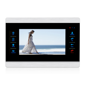 Video kapı zili dokunmatik düğmesi görüntülü kapı zili erişim sistemleri ile mesaj bırakın - Product Image 1