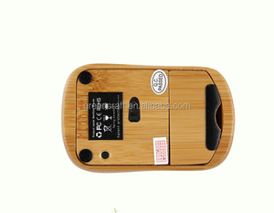 健康的な耐汗性、抗放射線性、ワイヤレス竹製コンピューターマウス - Product Image 5