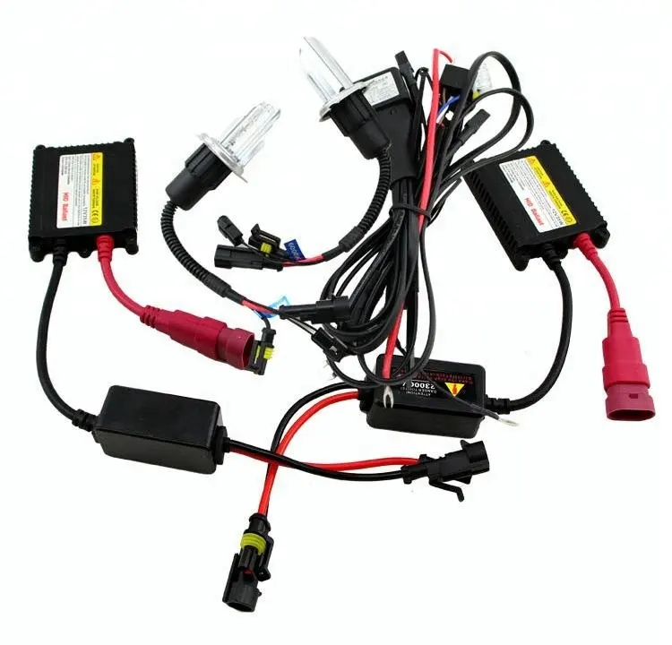 35w55W75w HID head light ballast H1 H4 H7 H11 H13 9005 9006 9012 880 881 9004 9005 hid xenon D2H kit