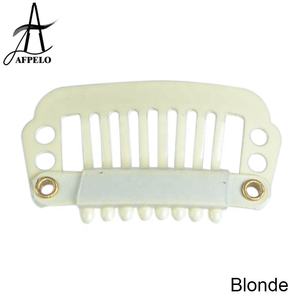 8-दांत 28mm आकार बाल विस्तार उपकरण बाल तस्वीर क्लिप विग बाल विस्तार क्लिप - Product Image 4