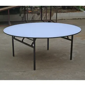 Высококачественный складной фанерный круглый стол