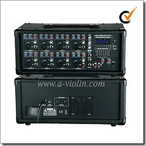 Hoge kwaliteit pa 2 x band eq 8 kanaals mobiele eindversterker( apm- 0815u)