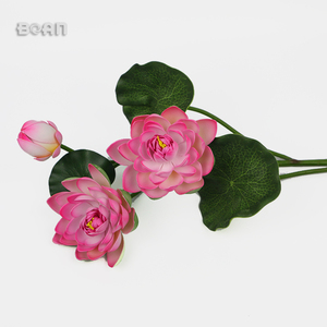 حار بيع الحفاظ عليها نابض بالحياة الاصطناعي زنبق الماء العائمة خزان نبات الزنبق حلية - Product Image 2