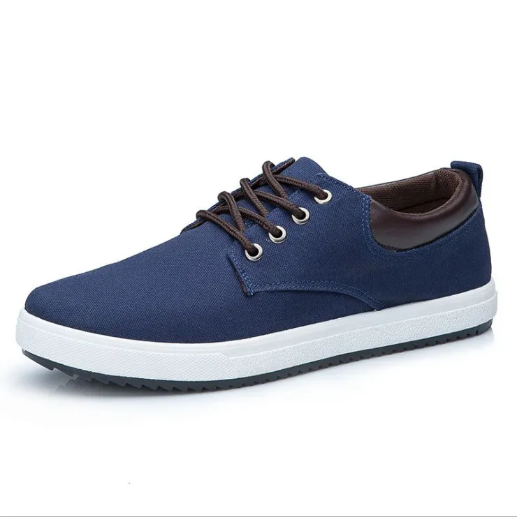 Summer Spring Autumn Breathable Men's Sport Sneakers Rubber Casual Shoe Wholesale Canvas Shoes