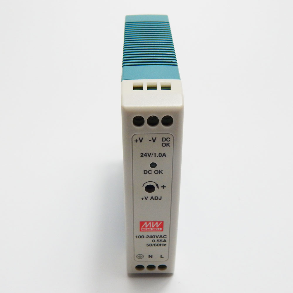 Meanwell МВт MDR-20-24 24v блок питания на din-рейку Оригинал/натуральная кожа