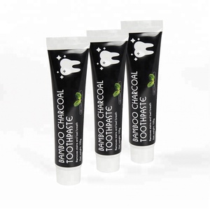 <span class=keywords><strong>Pasta</strong></span> de dientes de carbón de bambú, blanqueador <span class=keywords><strong>dental</strong></span> orgánico para el cuidado bucal, negro - Product Image 2