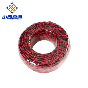 NH RVS-cable eléctrico de cobre trenzado, aislado, PVC, resistente al fuego, 2X1.5