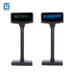 Green or blue optional characters with switch ON/OFF VFD customer pole display - Product Image 2