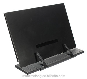Verstellbarer Tragbarer Stahl-Buchständer Dokumentenhalter Lesetisch-Ständer Buchständer zum Lesen - Product Image 1