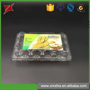 Plastic Chicken Eggs Tray Wholesale 12 Cell Eggs Carton Disposable Eco-friendly Plastic Packaging PET Customized Clear Blister