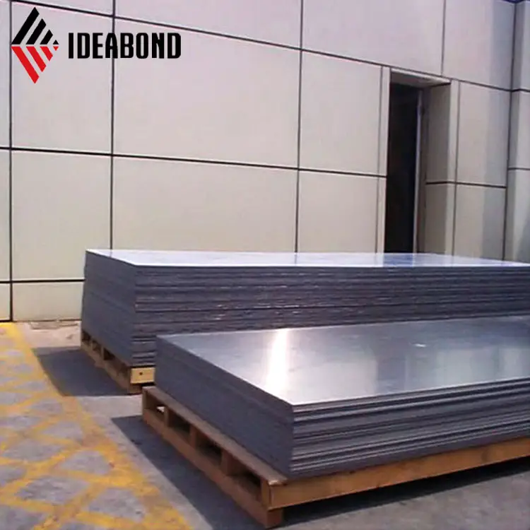 Ideabond Hoge Kwaliteit 4X0.5 Mm Pvdf Coating Aluminium Composiet Panelen Voor Exterieur Gevelbekleding