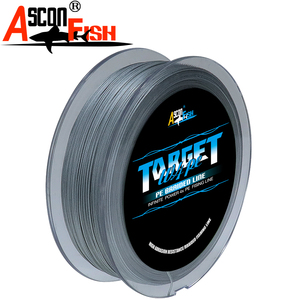 OEM ODM 100미터 <span class=keywords><strong>PE</strong></span> 브레이디드 플로팅 낚싯줄 타겟 4겹 직조 강, 시냇물, 호수 및 해양용 - Product Image 4