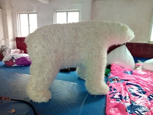 Gấu Hoạt Hình Bơm Hơi PVC + Màu Trắng Sang Trọng Mới Nhất - Product Image 2