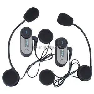 Freed Conn Helm Bluetooth Motorrad Intercom Headset Mit LCD-Bildschirm FM-Radio