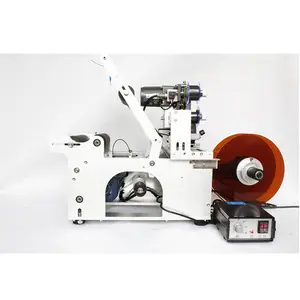 MT-50 Halbautomatische manuelle Runde Flaschen-etikettiermaschine aufkleber etikettiermaschine