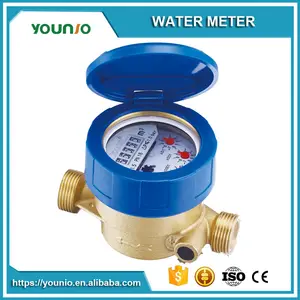 Younio Wholesale Quality Guarantee Single Jet Wet Type Water Meter