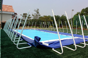 Bâche à cadre métallique <span class=keywords><strong>pour</strong></span> famille/piscine à cadre de parc aquatique à vendre - Product Image 4