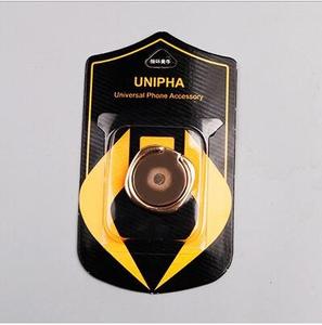 Nouvelles idées de produits 2024 cadeau pour les invités de mariage graver au laser logo/nom bague support de téléphone anti-chute - Product Image 5