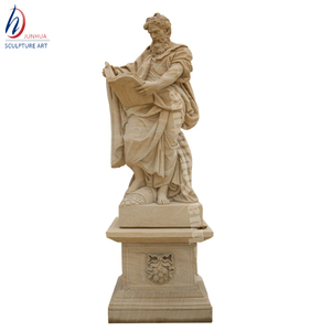 ที่มีชื่อเสียงขนาดหินอ่อนสีเหลืองโบราณภาษากรีก <span class=keywords><strong>Milon</strong></span> De Croton รูปปั้น - Product Image 2