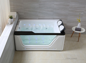 Zwei 2 Person blase massage Heißer badewanne Deluxe Whirlpool wasserfall innen - Product Image 2