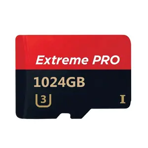 2022 ebay best sell 32gb upgrade memoria esterna 1tb tf card 1024gb U3 bulk package logo personalizzato, micro card 1tb