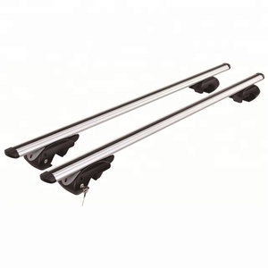 Barres transversales en aluminium pour toit, porte-bagages avec serrures antivol pour porte-bagages, canoë, kayak, porte-vélo - Product Image 3