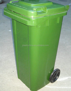120 litros HDPE material <span class=keywords><strong>plaza</strong></span> al aire libre a la venta cubo de plástico con ruedas - Product Image 2