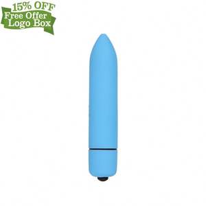 Kotak kustom gratis-produk laris Alibaba 10 Kecepatan dengan berbagai warna multikecepatan silikon Mini Vibrator bentuk peluru kecil - Product Image 6