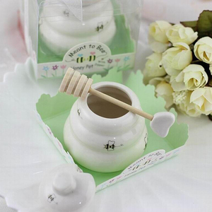 Set Regalo in Ceramica 'Meant to Bee' per Matrimonio, Bomboniere per Baby Shower, Decorazione - Product Image 4