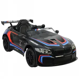BMWモータースポーツレーシングライセンスキッズ電動ライドオンカーBMBM6GT3の新しいファッショントップモデル