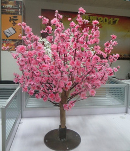 fabricación de encargo al por mayor tamaño pequeño hecho a mano glicinas artificial árbol de la flor para la boda - Product Image 3