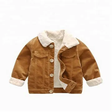 Wholesale China boy Fashion Competitive Price Collar Baby Cute wool Cheap Kids Winter Coats