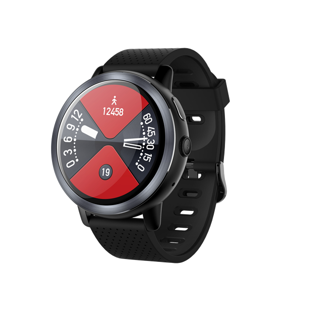 2019 Microwear Z29 Smartwatch GPS 4G Smartwatch Heart Rate Monitor Leather Band Answer/Call Dialing WIFI ROM 16GB + RAM 2GB