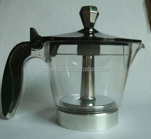 Cafetera Eléctrica <span class=keywords><strong>Moka</strong></span> con Temporizador Electrónico de PC de Nuevo Diseño de 3 Tazas JK40401-C(83A) - Product Image 2