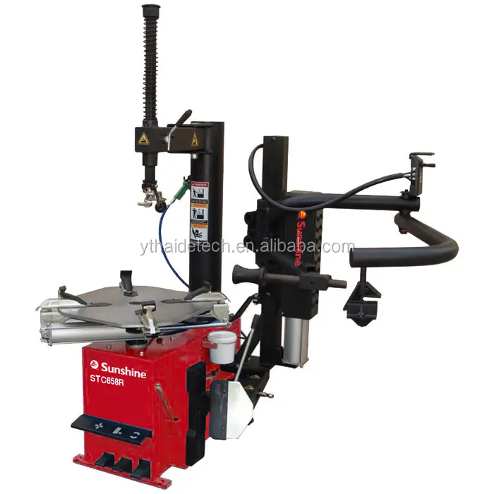 STC658R automatic tire repair machine with assit arm