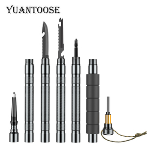 Bastoni <span class=keywords><strong>da</strong></span> <span class=keywords><strong>Trekking</strong></span> multifunzione ultraleggero pieghevole in lega di alluminio di montagna - Product Image 3