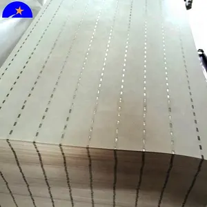 Printing Security thread paper,Security embossing watermark factory watermark paper perforation stamps paper printing with glue