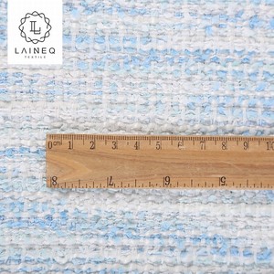 China personalizado azul hermoso tejido cardado de <span class=keywords><strong>lana</strong></span> tejido Tweed - Product Image 3