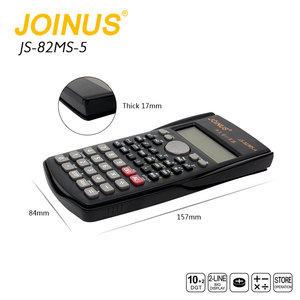 Calculatrice scientifique multifonctionnelle JOINUS pour étudiants, 240 fonctions, colorée, avec pile bouton - Product Image 3